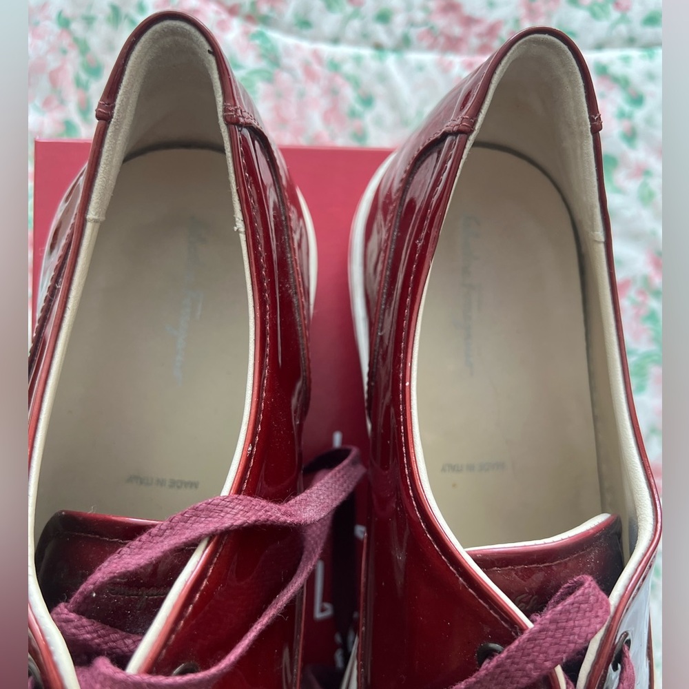 Salvatore Ferragamo Manila Sneakers Size 13 - Picture 2 of 4